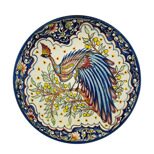 Ляган, Узбекская посуда (Жар птица), 42 см., луж-042